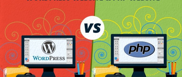 DIFFERENCE BETWEEN WORDPRESS WEBSITE AND PHP WEBSITE