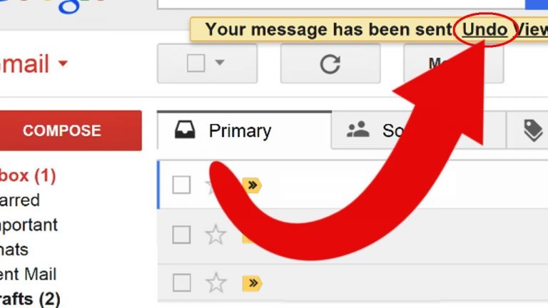Gmail New Option Undo Send Mail