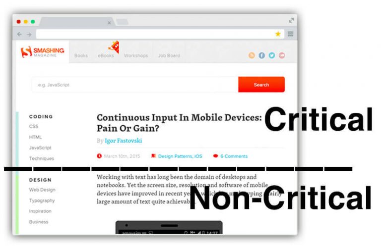 Understanding Critical CSS