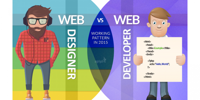 Web Designer V/S Web Developer:Differences in the Work Pattern
