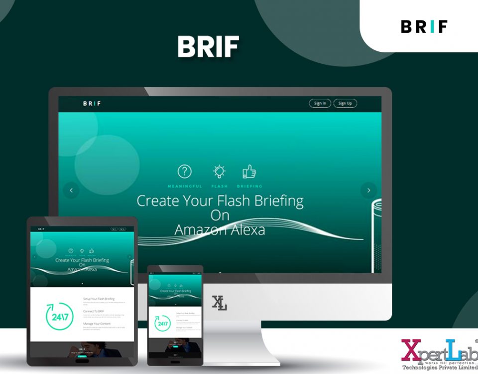 BRIf - Website Development in XpertLab