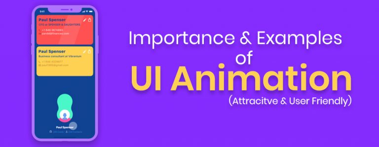 Importance & Examples of UI Animation