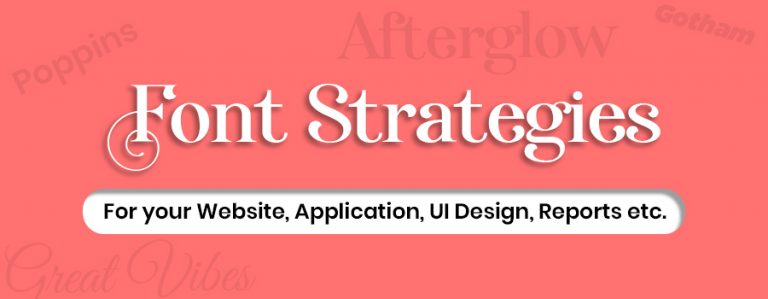 Font Strategies