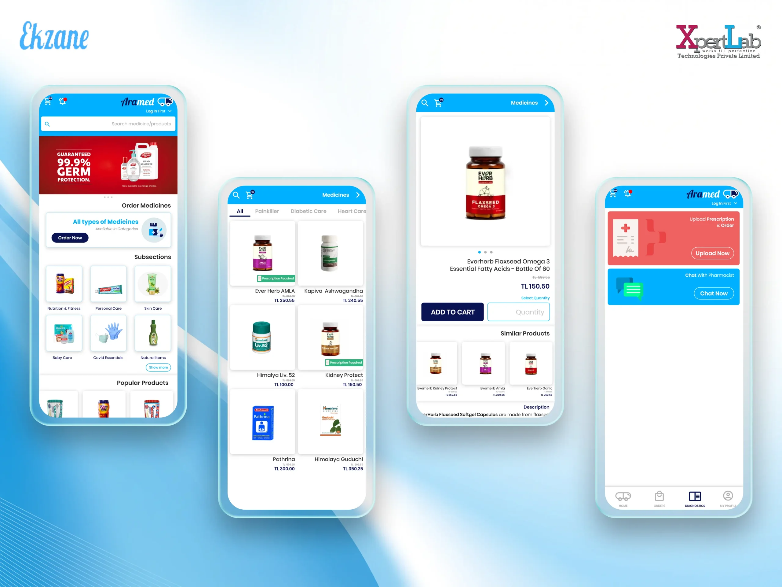 XpertLab Technologies Private Limited Mobile App Development Detail Page Ekzane