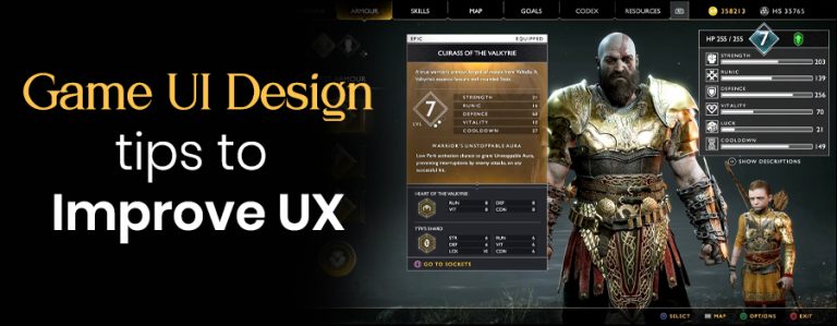 Game UI Design tips to Improve UX