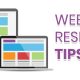 web responsive tips