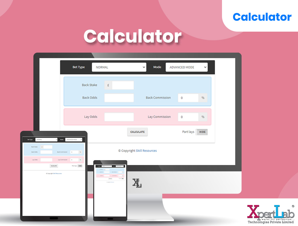 Betting Calculator - XpertLab Technologies Private Limited