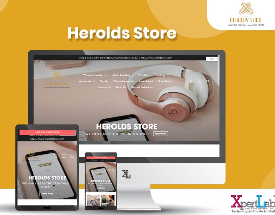 Herold-Store - xpertlab technologies private limited - website development