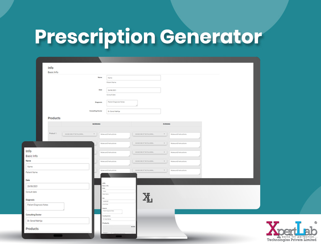 Prescription-Generator - xpertLab Techniologies Private Limited