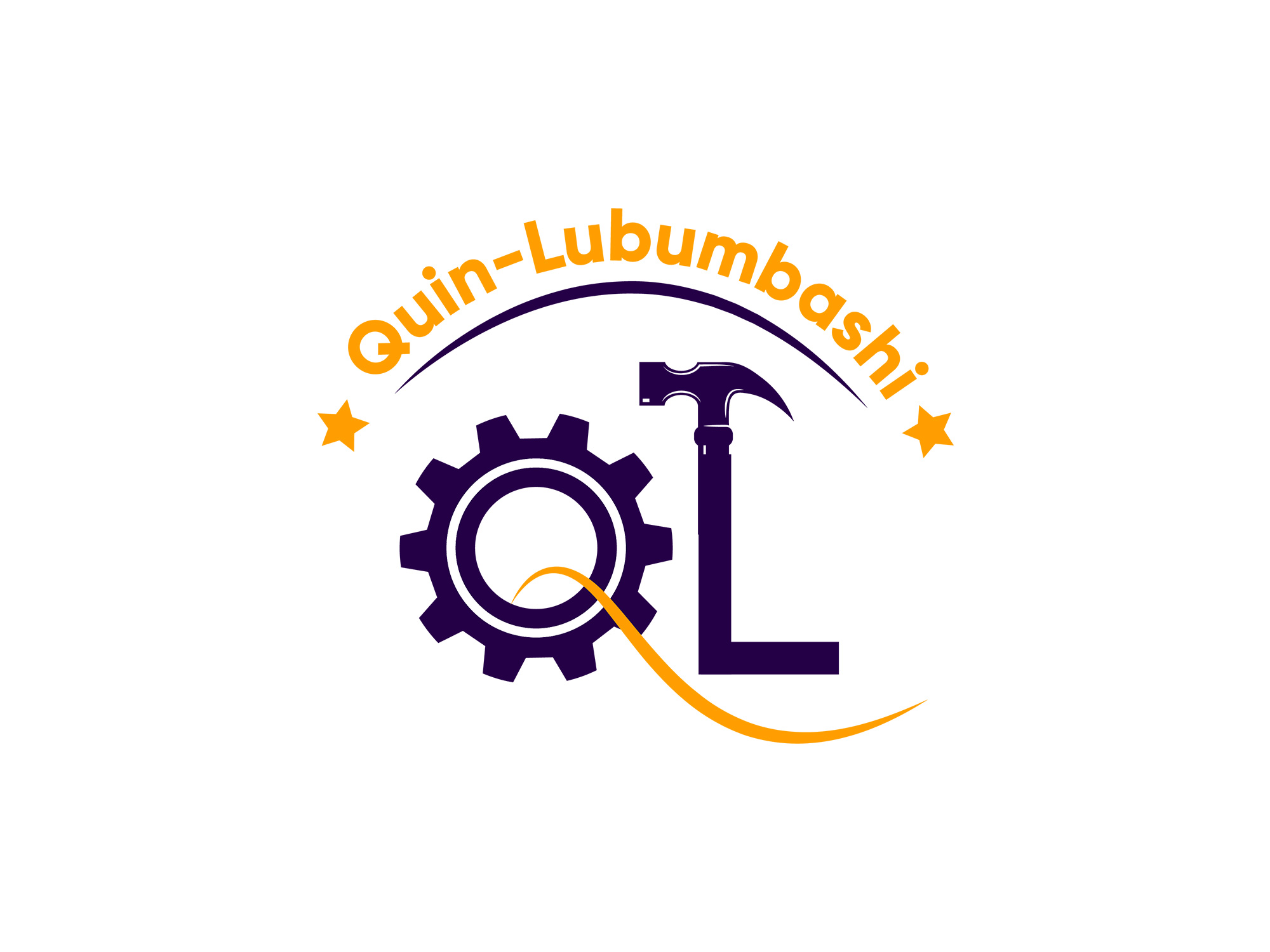 Quin Lumbashis Logo Designing 2D - xpertlab technologies private limited