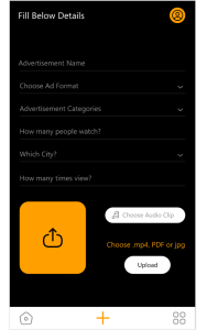 ad earn screen 3 – xpertlab technologies private limited