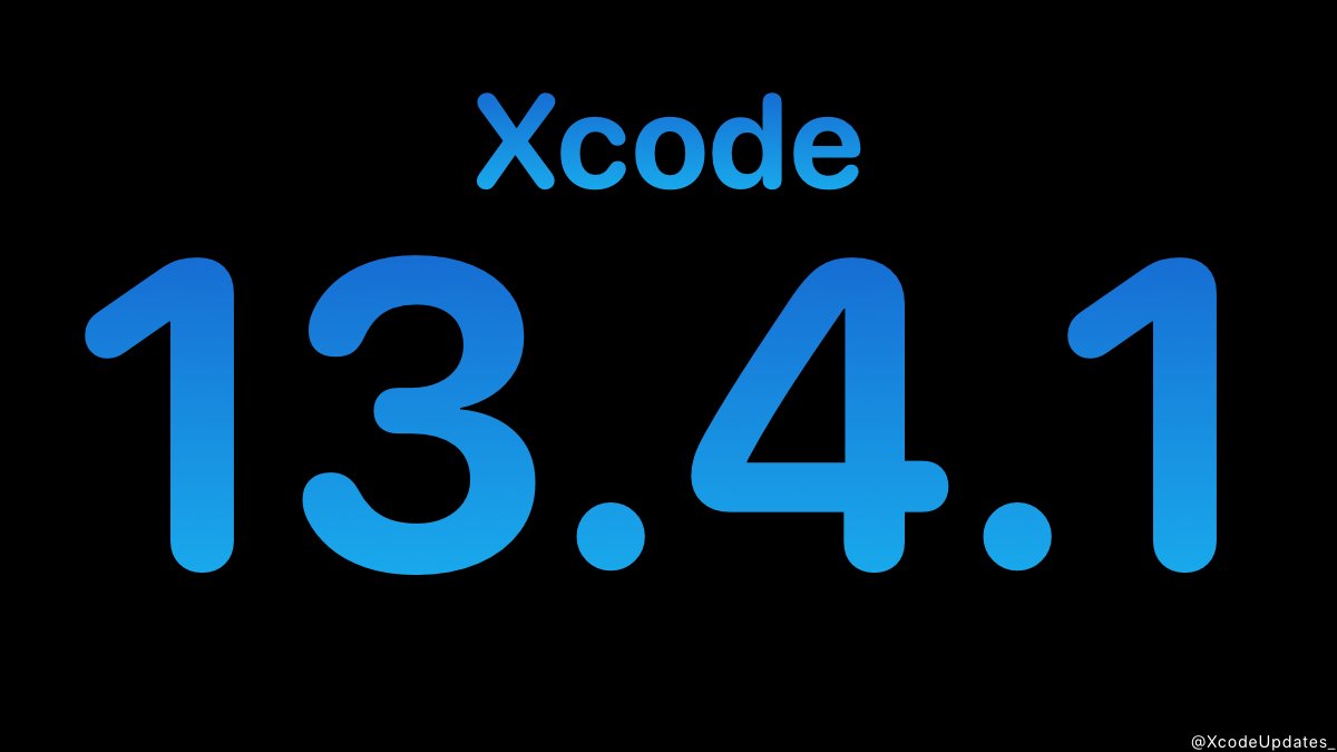 Xcode 13.4.1