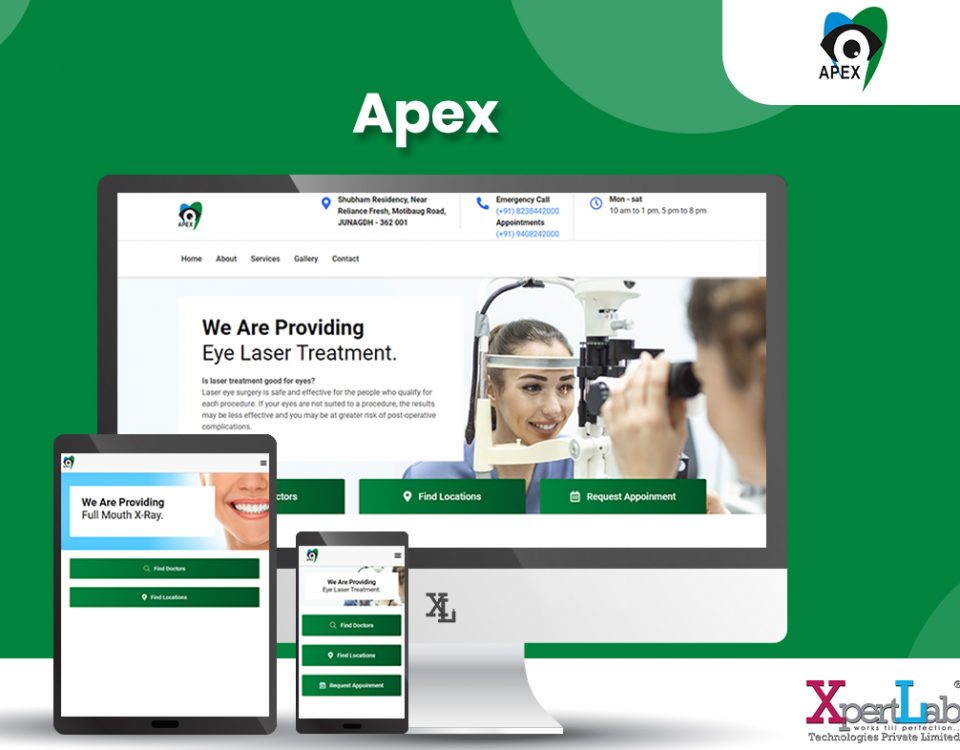 Apex - Website Development - Xpertlab technologies private limited
