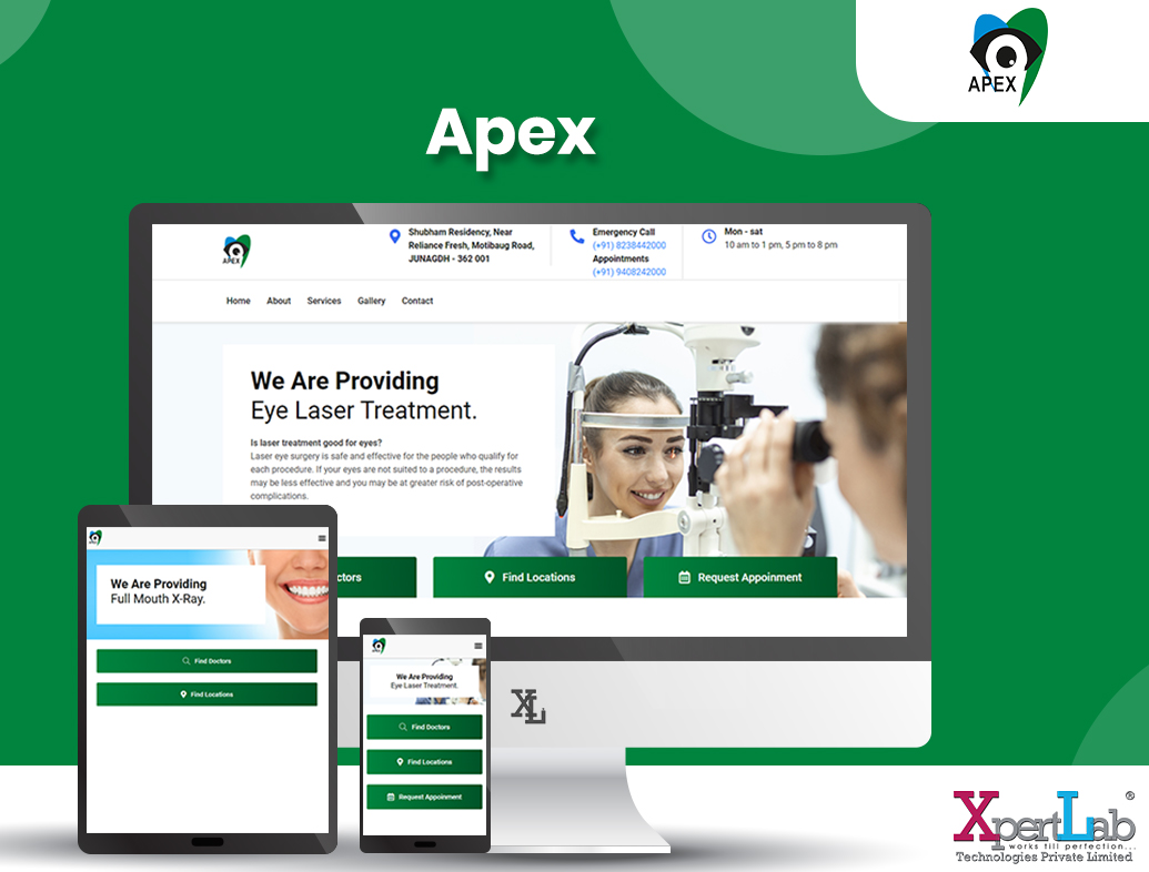 Apex - Website Development - Xpertlab technologies private limited