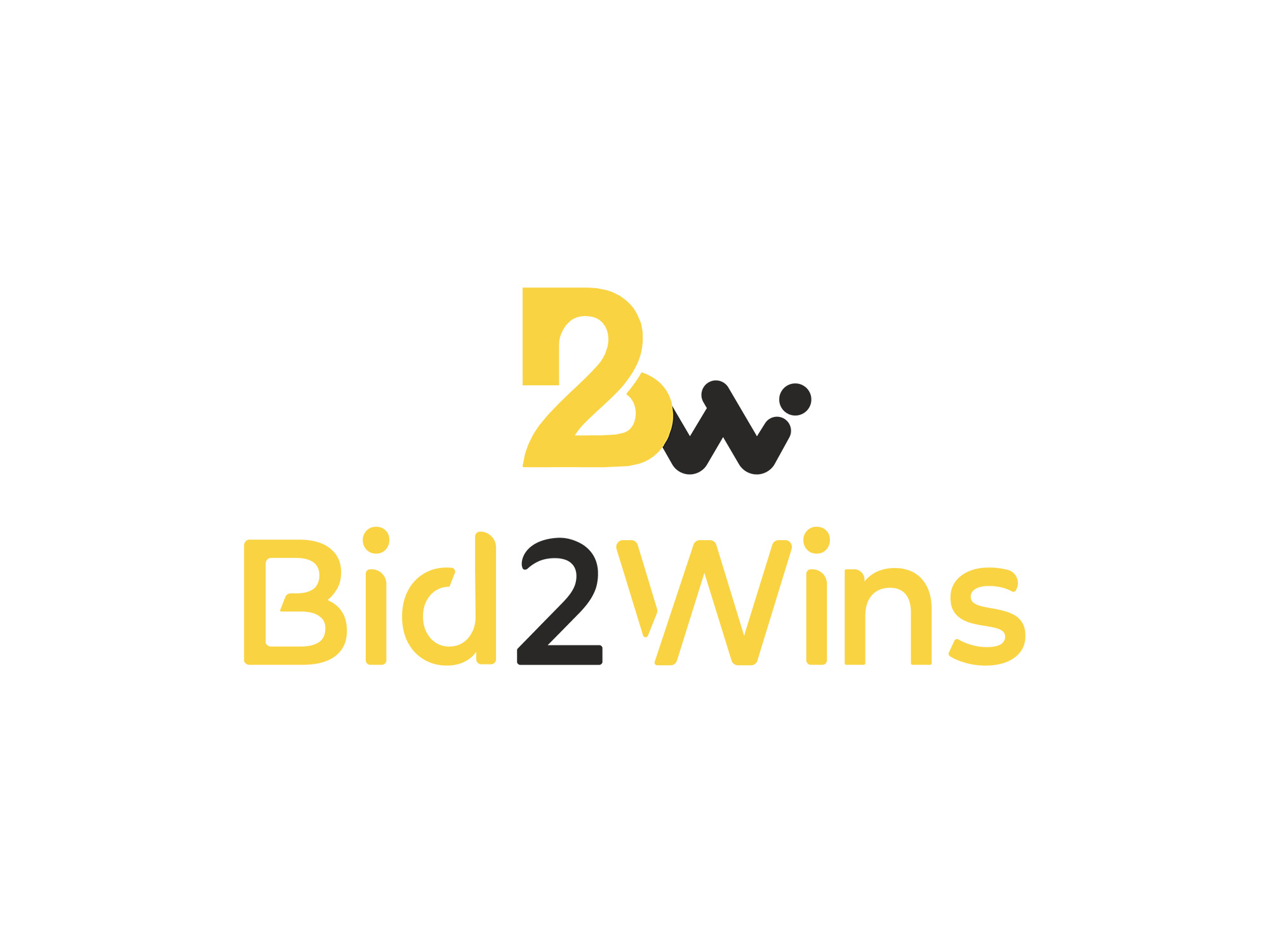 Bid2Wins Logo Designing - xpertlab technologies private limited
