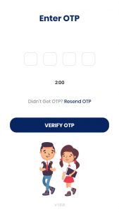 OTP Screen Parents App - xpertlab technologies private limited