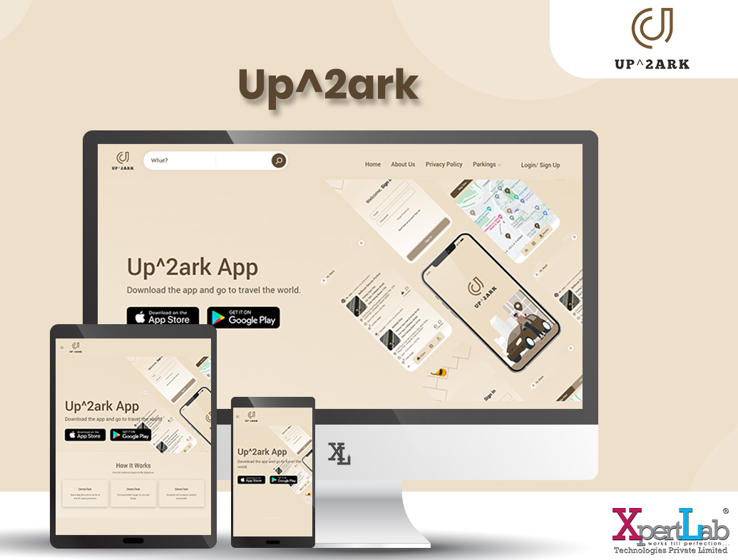 Up2ark Website - xpertlab technologies private limited