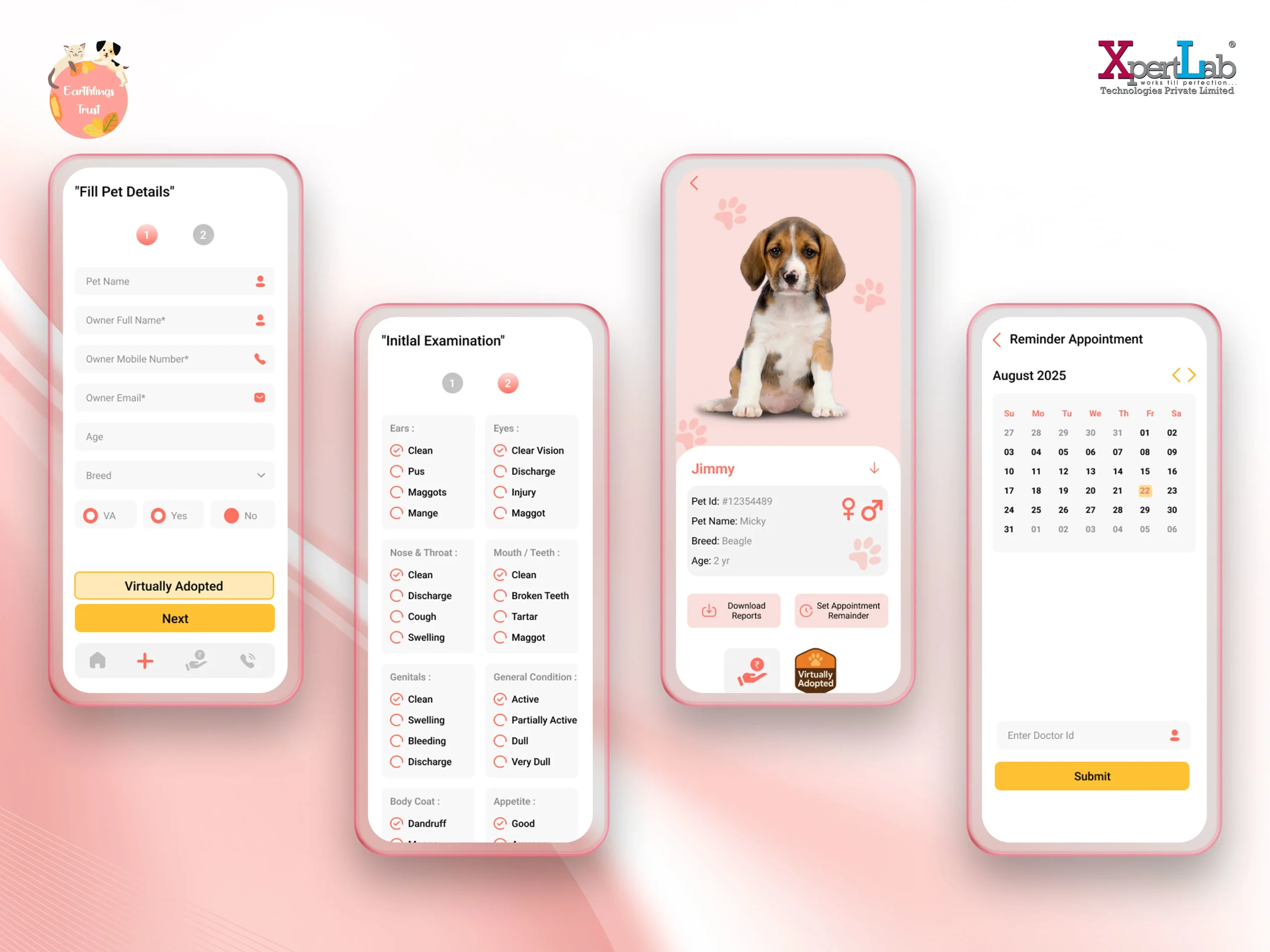 XpertLab Technologies Private Limited Mobile App Development Detail Page Earthling-Trust