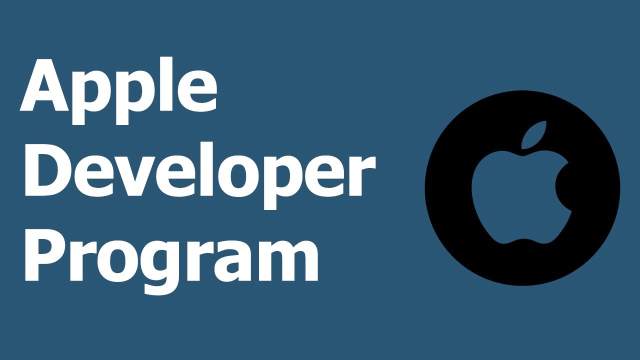 Enrolling in the Apple Developer steps