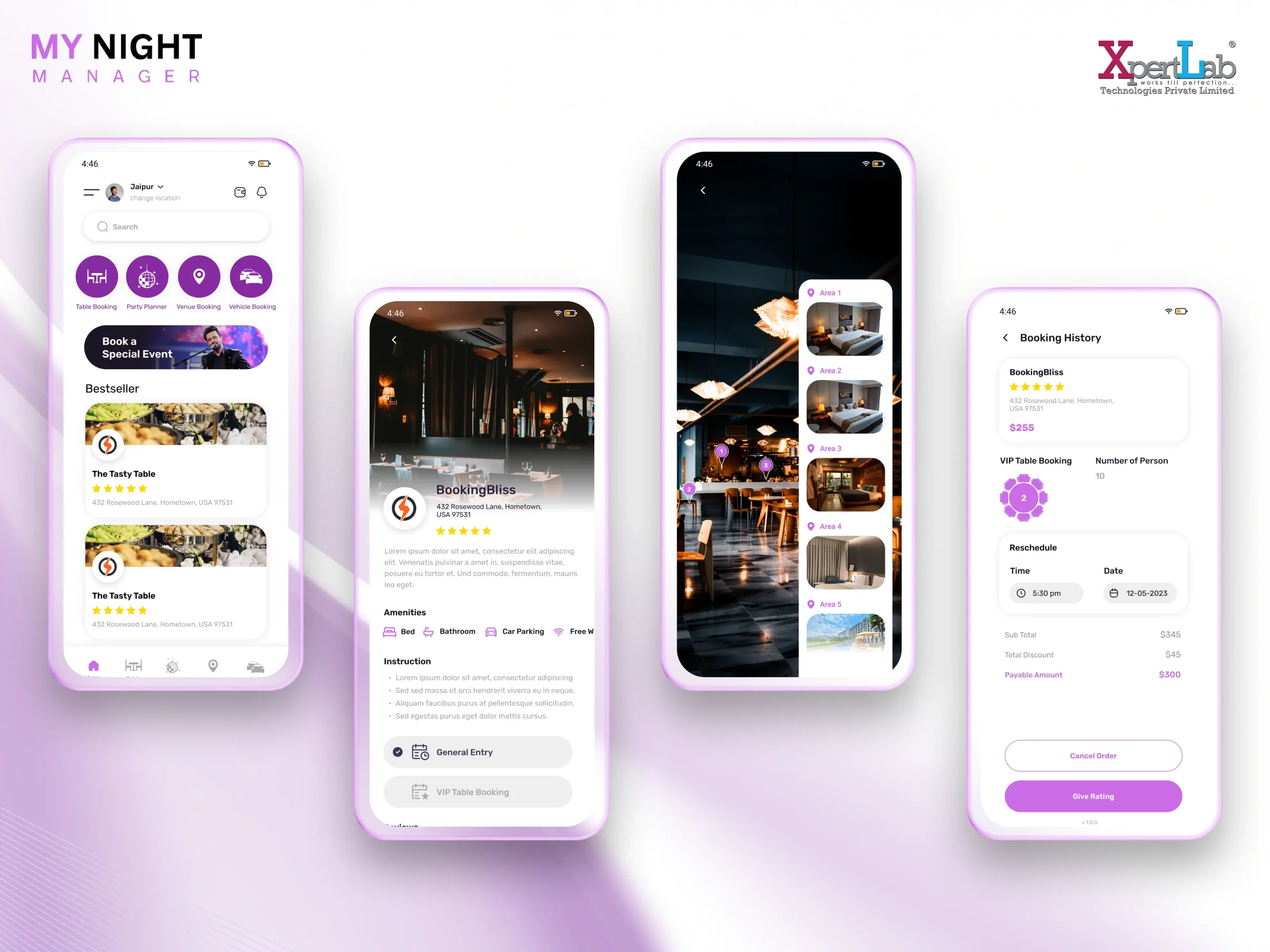 XpertLab Technologies Private Limited Mobile App Development Detail Page My Night Manager customer 1