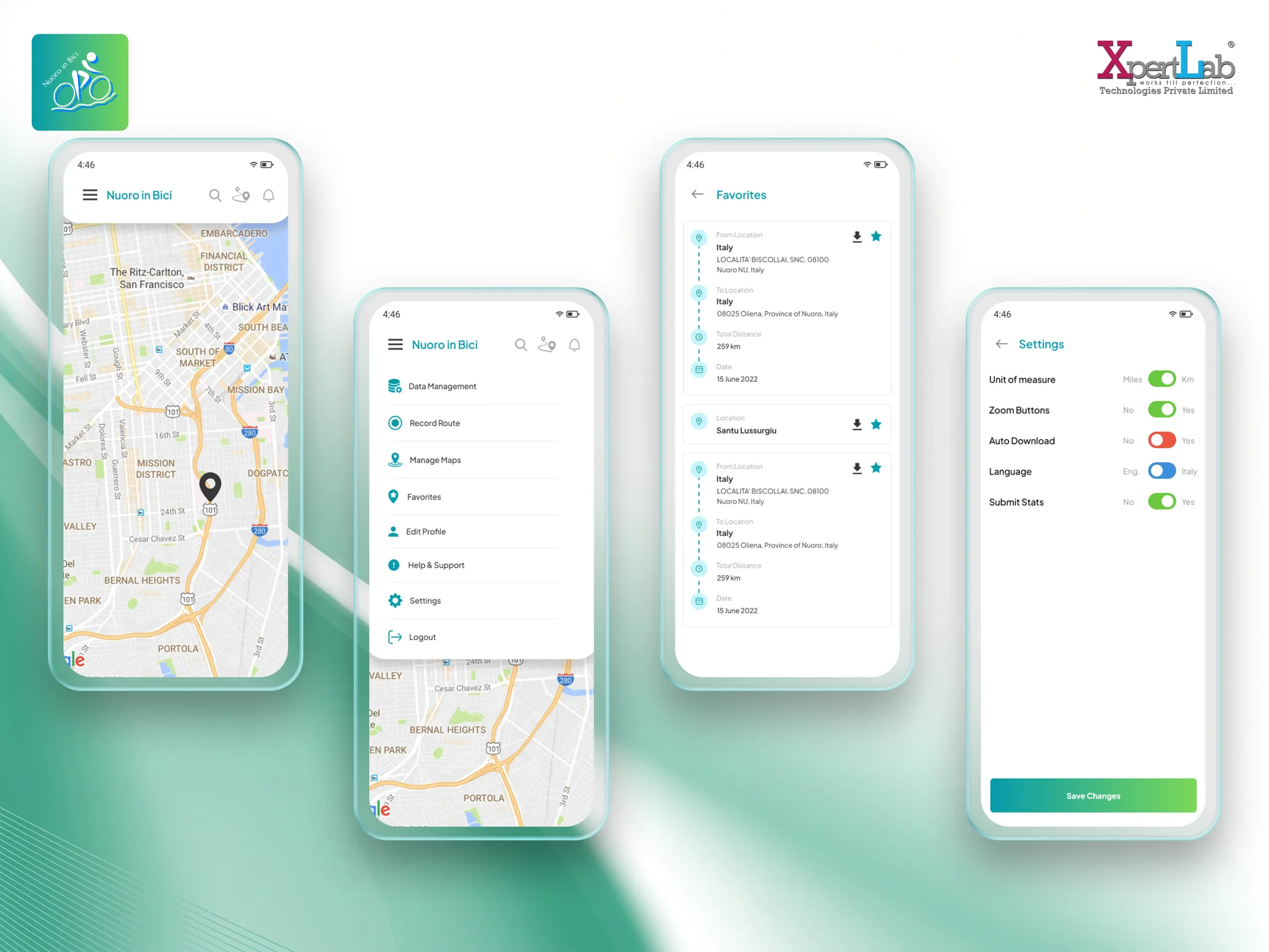 XpertLab Technologies Private Limited Mobile App Development Detail Page Nuoro in Bici