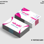 om shanti visiting card