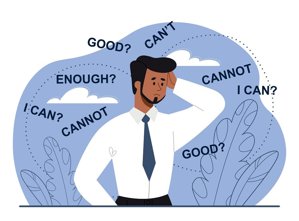 Consequences of low confidence