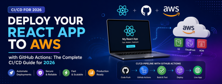 Deploy Your React App to AWS with GitHub Actions: The Complete CI/CD Guide for 2026