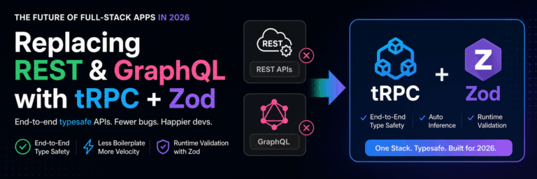 Goodbye REST & GraphQL — tRPC + Zod is the Stack of 2026