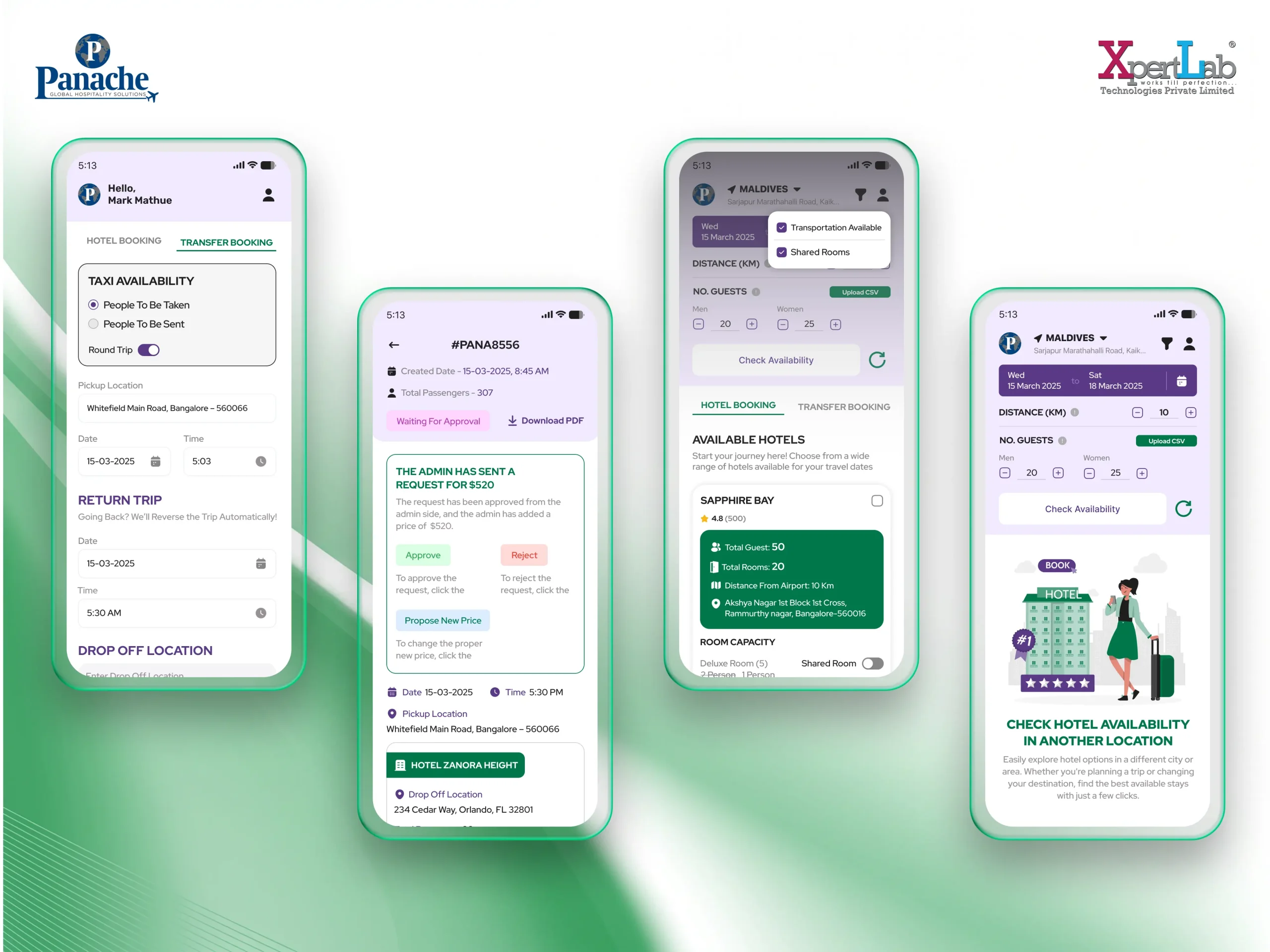 XpertLab Technologies Private Limited Mobile App Development Detail Page Panache
