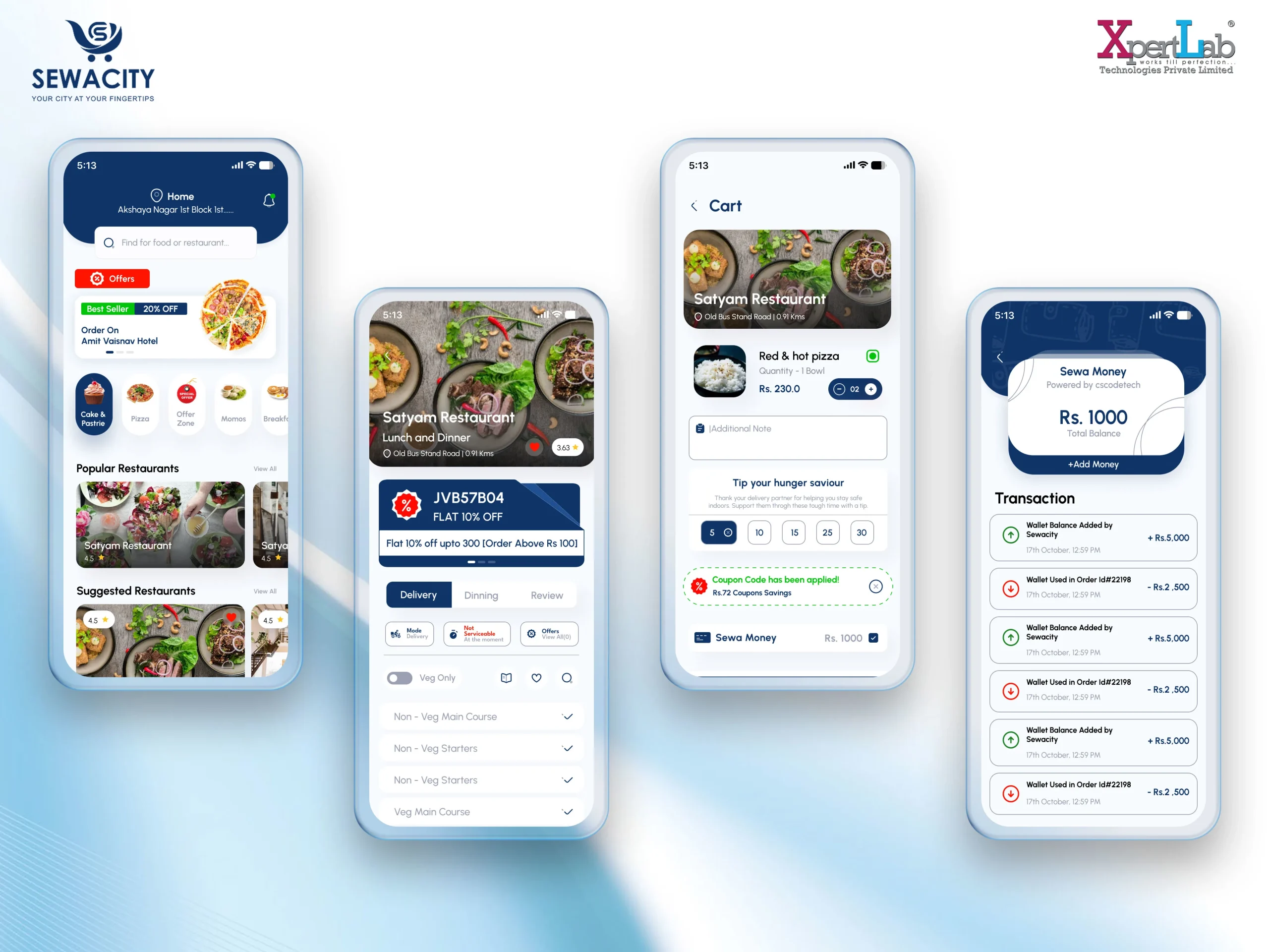 XpertLab Technologies Private Limited Mobile App Development Detail Page Sewacity