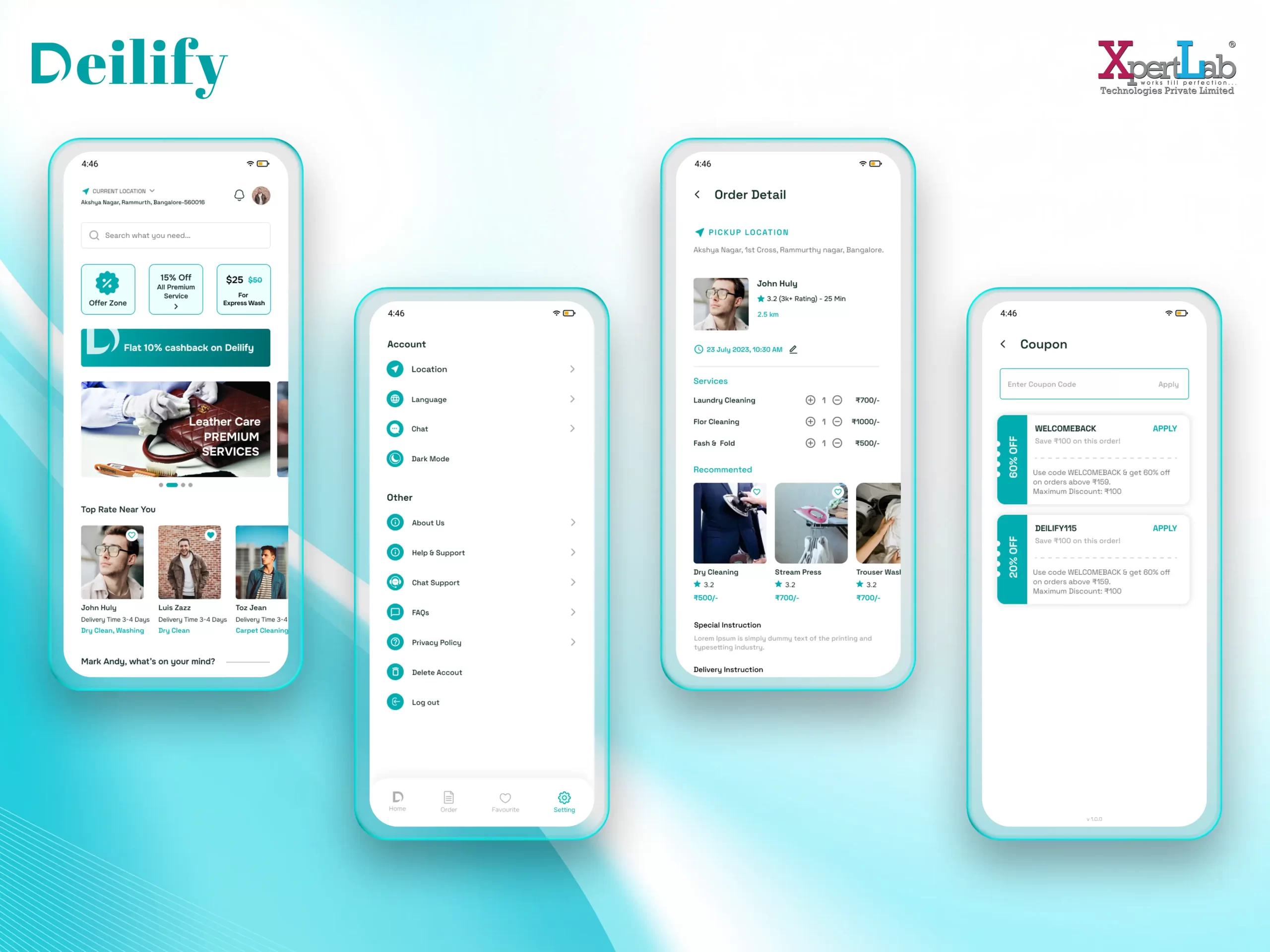 XpertLab Technologies Private Limited Mobile Application Development Deilify