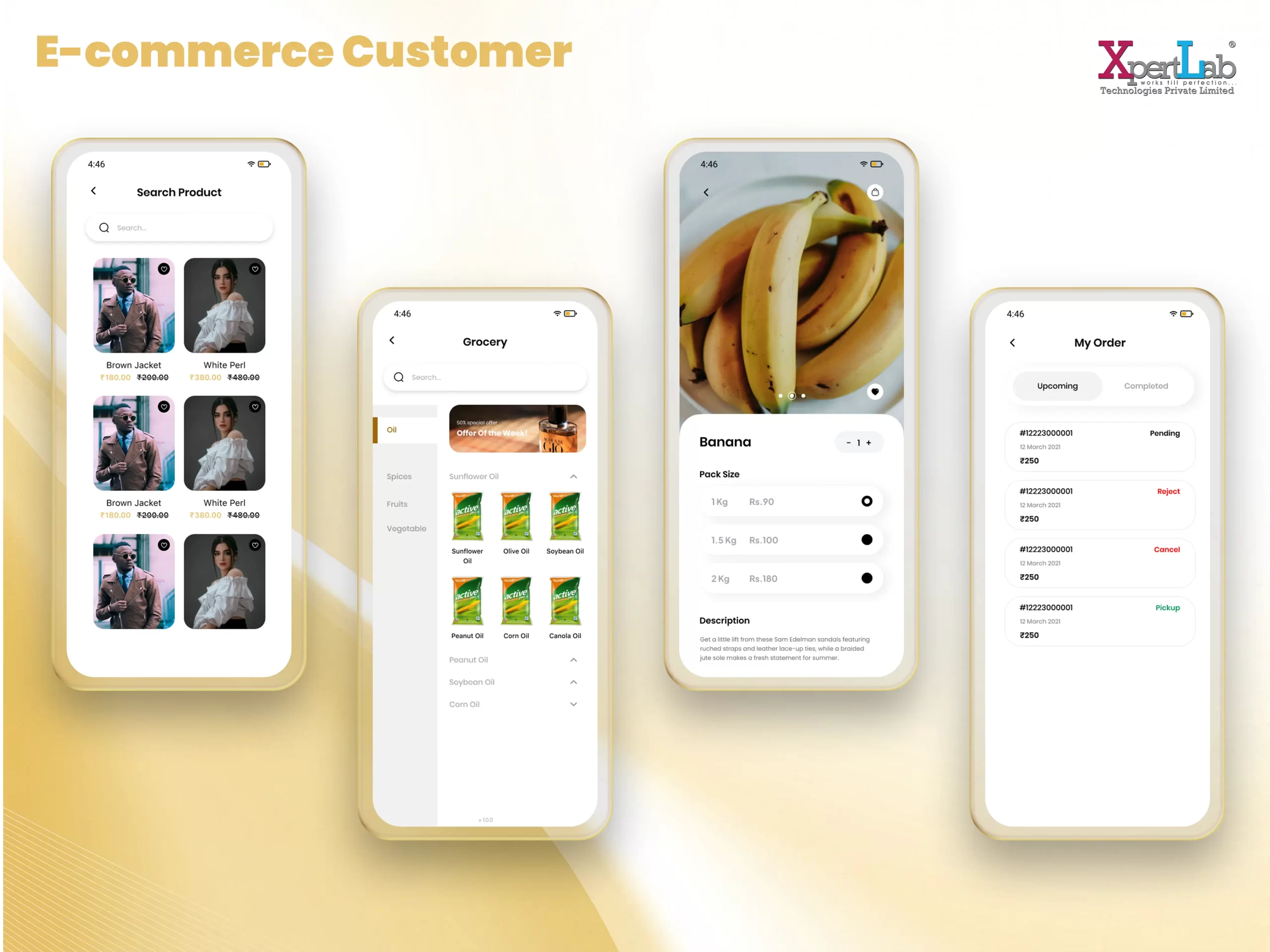 XpertLab Technologies Private Limited Mobile Application Development E-commerce Customer