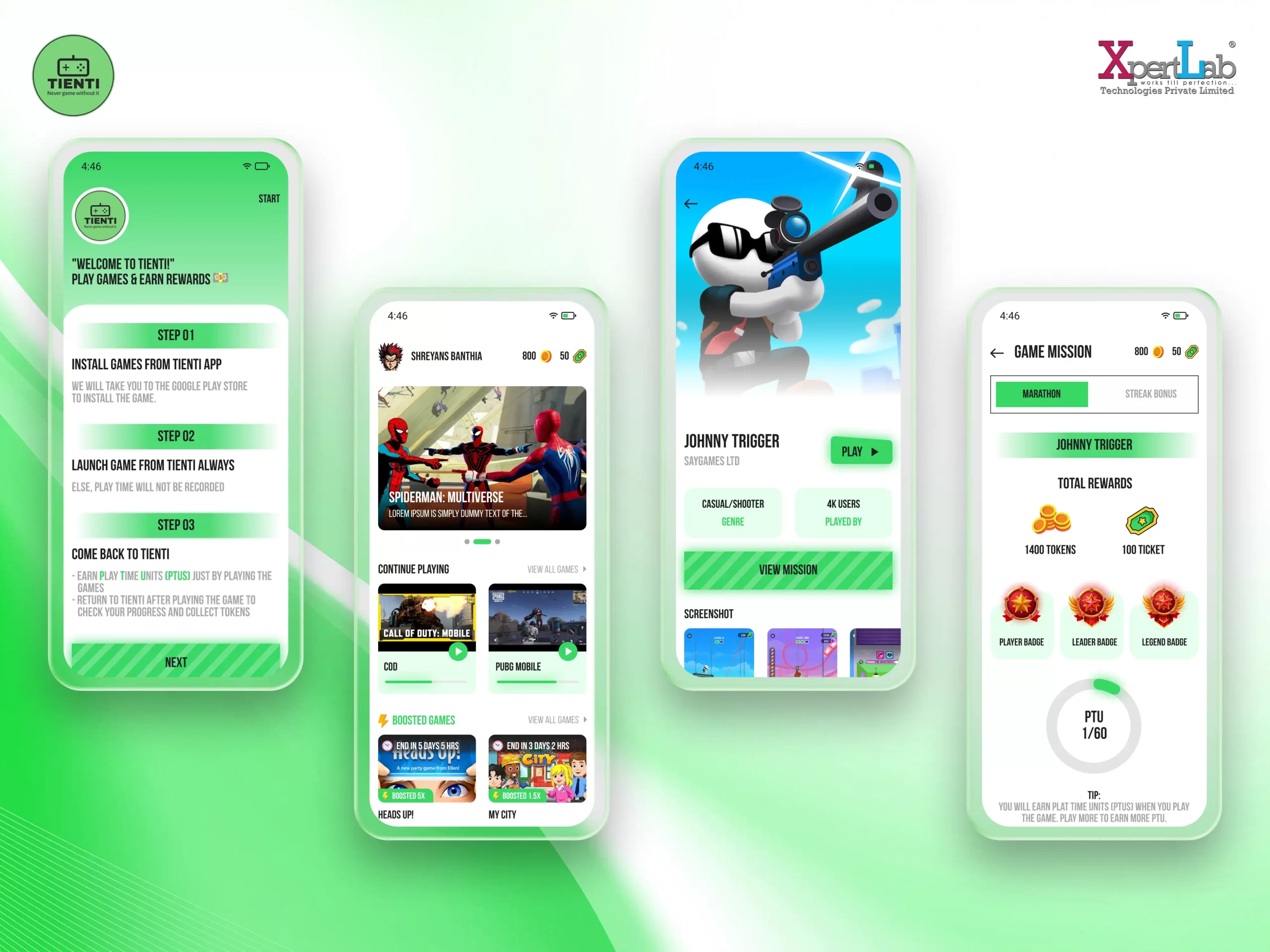 XpertLab Technologies Private Limited Mobile Application Development Tienti