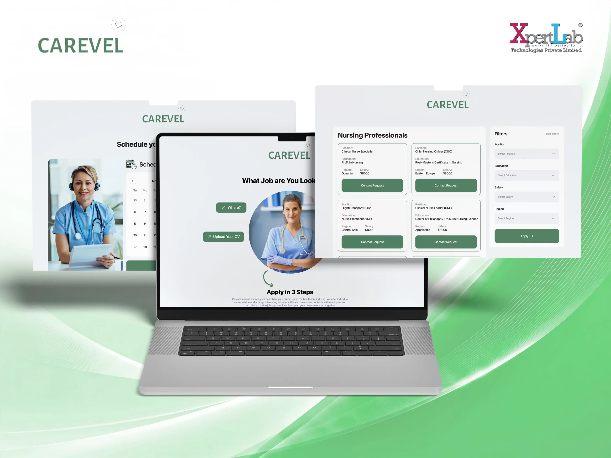 XpertLab Technologies Private Limited UI-UX Carevel