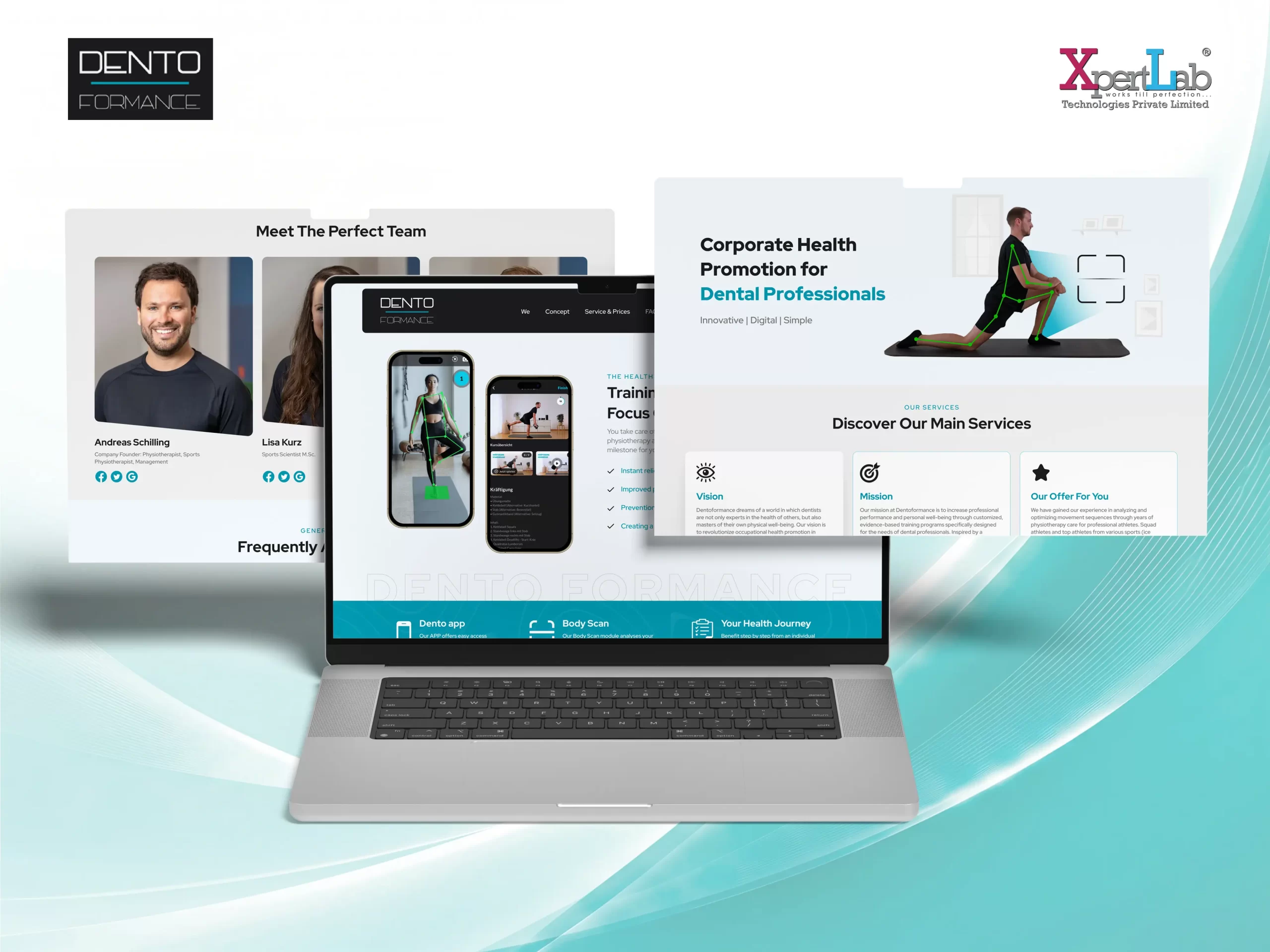 XpertLab Technologies Private Limited UI-UX Dento Formance