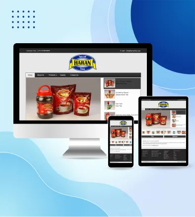 XpertLab Technologies Private Limited Website Development Haran Tea