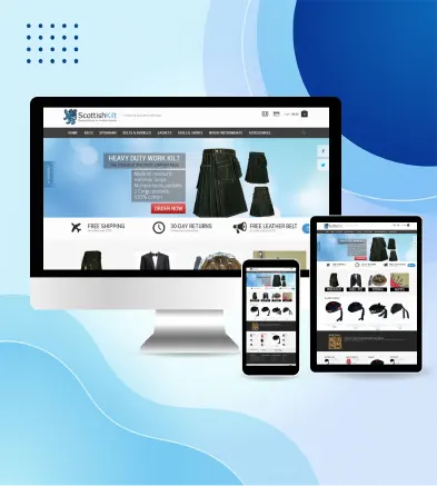 XpertLab Technologies Private Limited Website Development Scottish Kilt