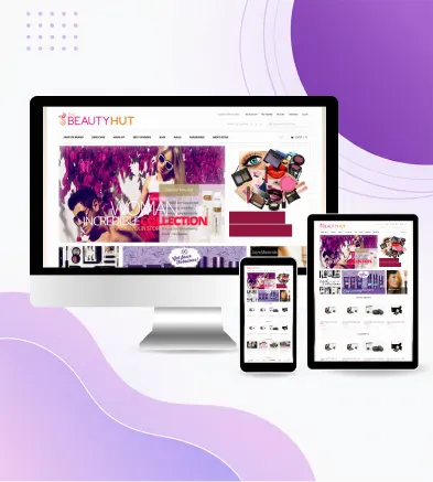 XpertLab Technologies Private Limited Website Development The Beauty Hut
